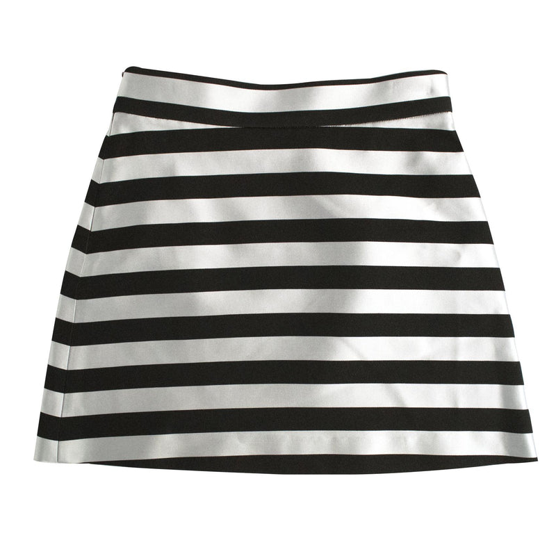 New Smythe striped A line skirt