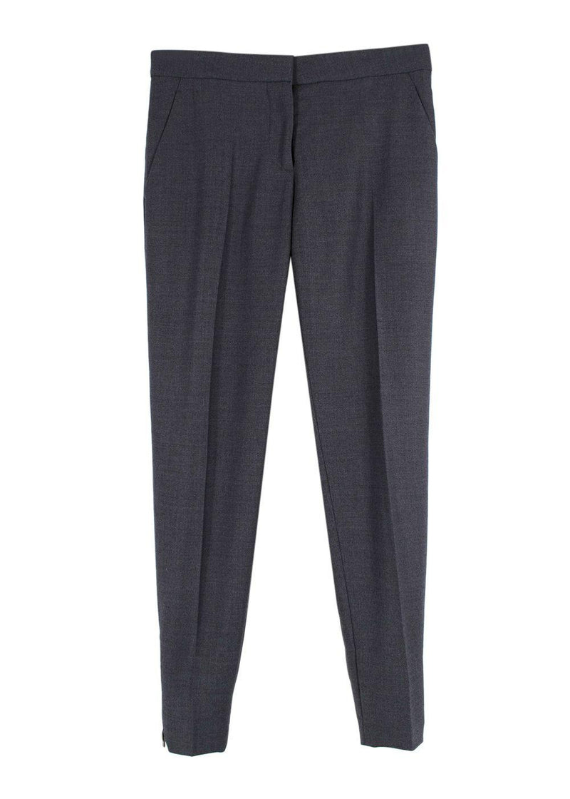 Stella McCartney Charcoal Grey  Single Breasted Wool Blazer and Trouser Suit