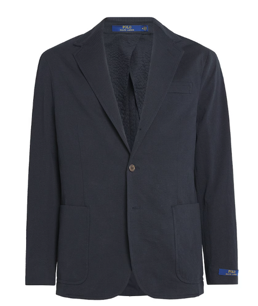 Polo Ralph Lauren Seersucker Modern Knit Soft Blazer