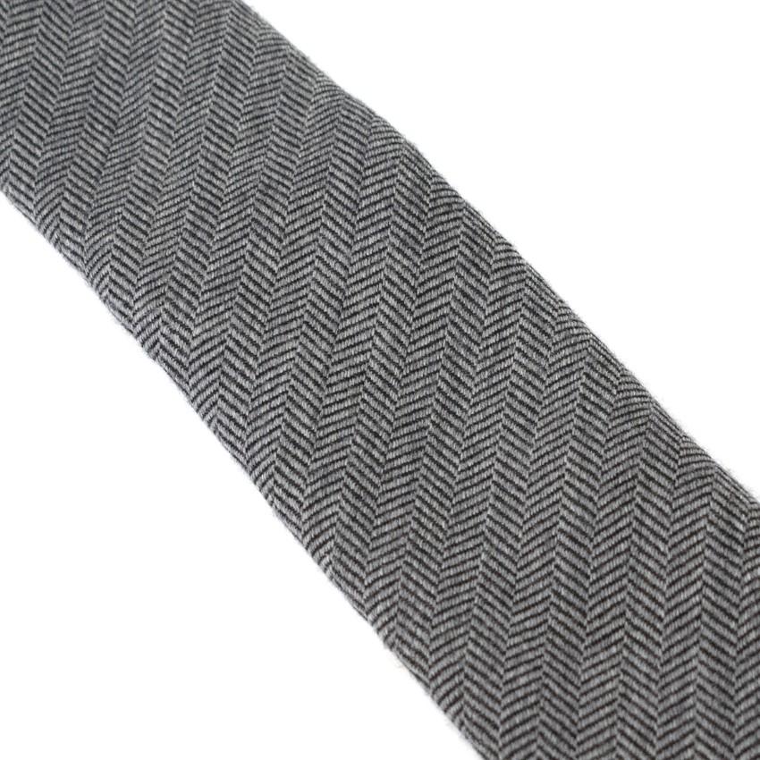 Hackett of London Grey Wool Tie