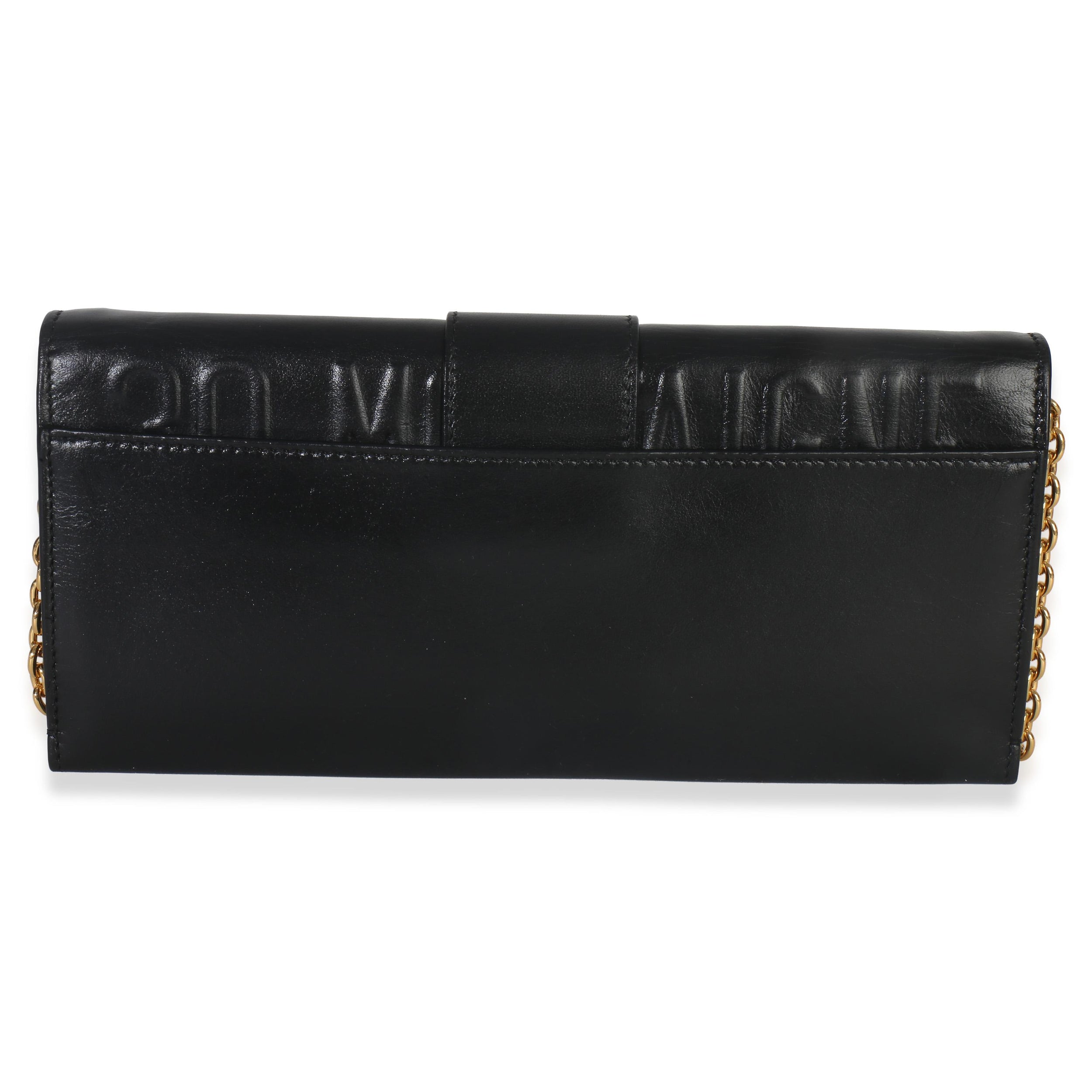 Christian Dior  Calfskin Montaigne 30 Clutch