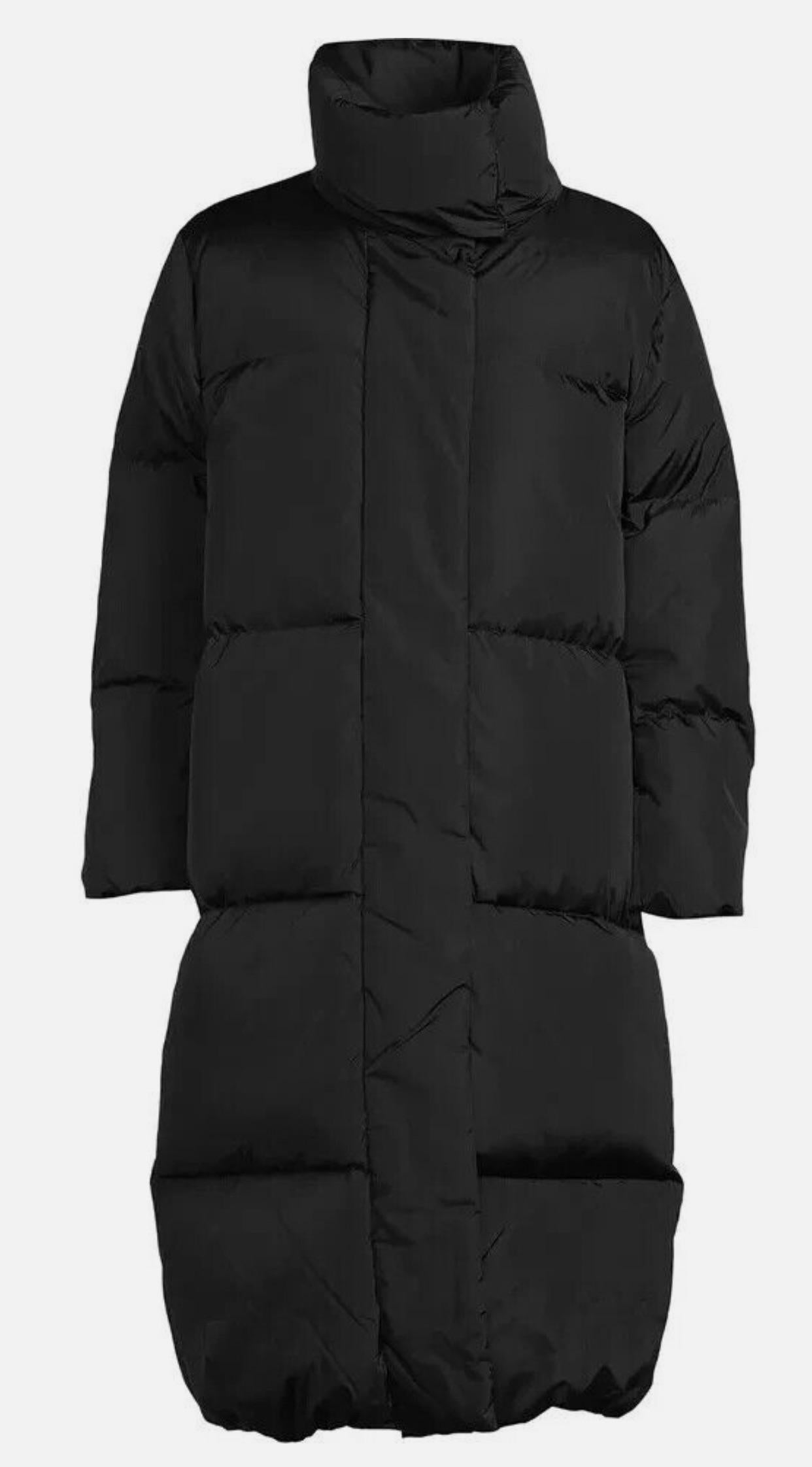 Belstaff Black Grasmore Down Filled Puffer Coat.
