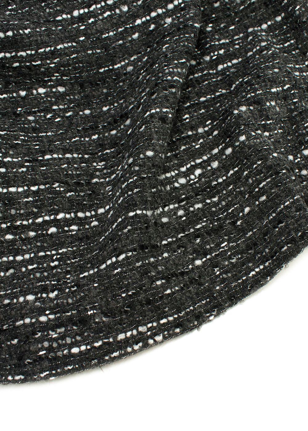 Edward Archour Paris Grey Tweed Dress