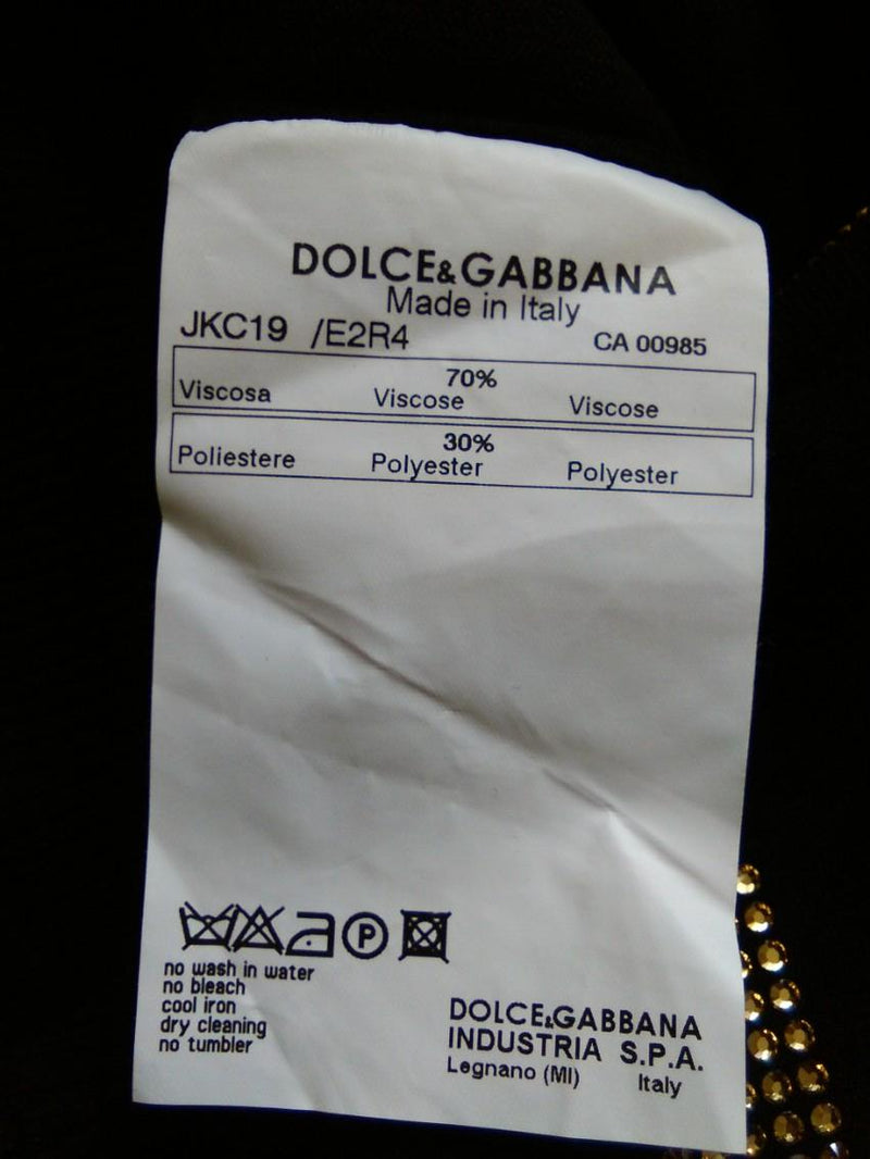 Dolce & Gabbana zip fronted cardigan with DG logo