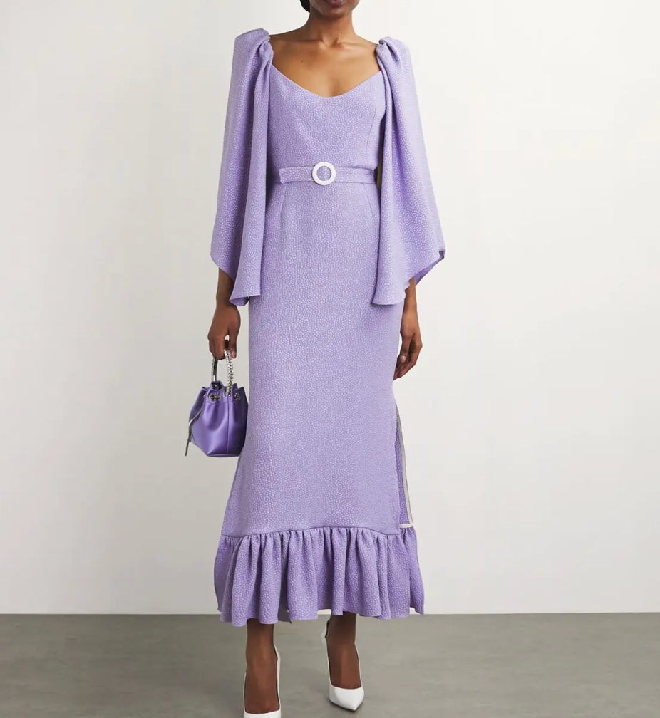 Edeline Lee Belted Millie Midi Dress