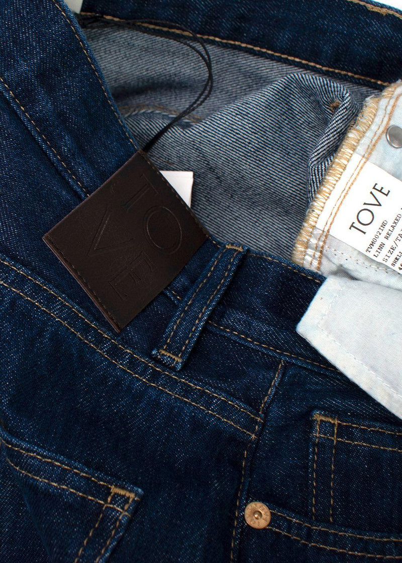 Tove Indigo Denim Linn Relaxed Leg Jeans