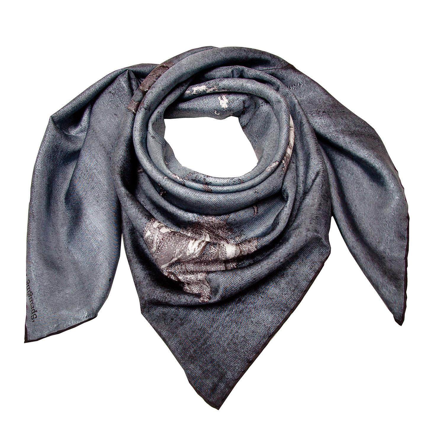 Rosemary Goodenough Springing Tulips IV Silk Scarf