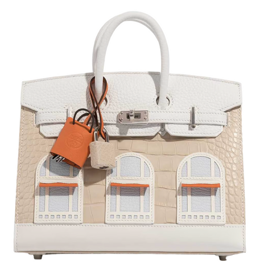 Hermes Limited Edition Birkin 20 Faubourg Sellier Sous La Neige