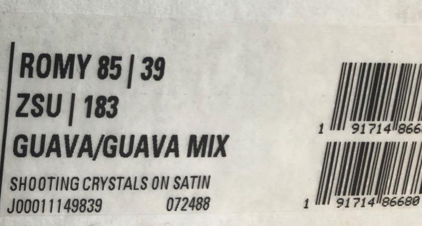 Jimmy Choo Satin Shooting Crystals Guava Romy 85 Pumps