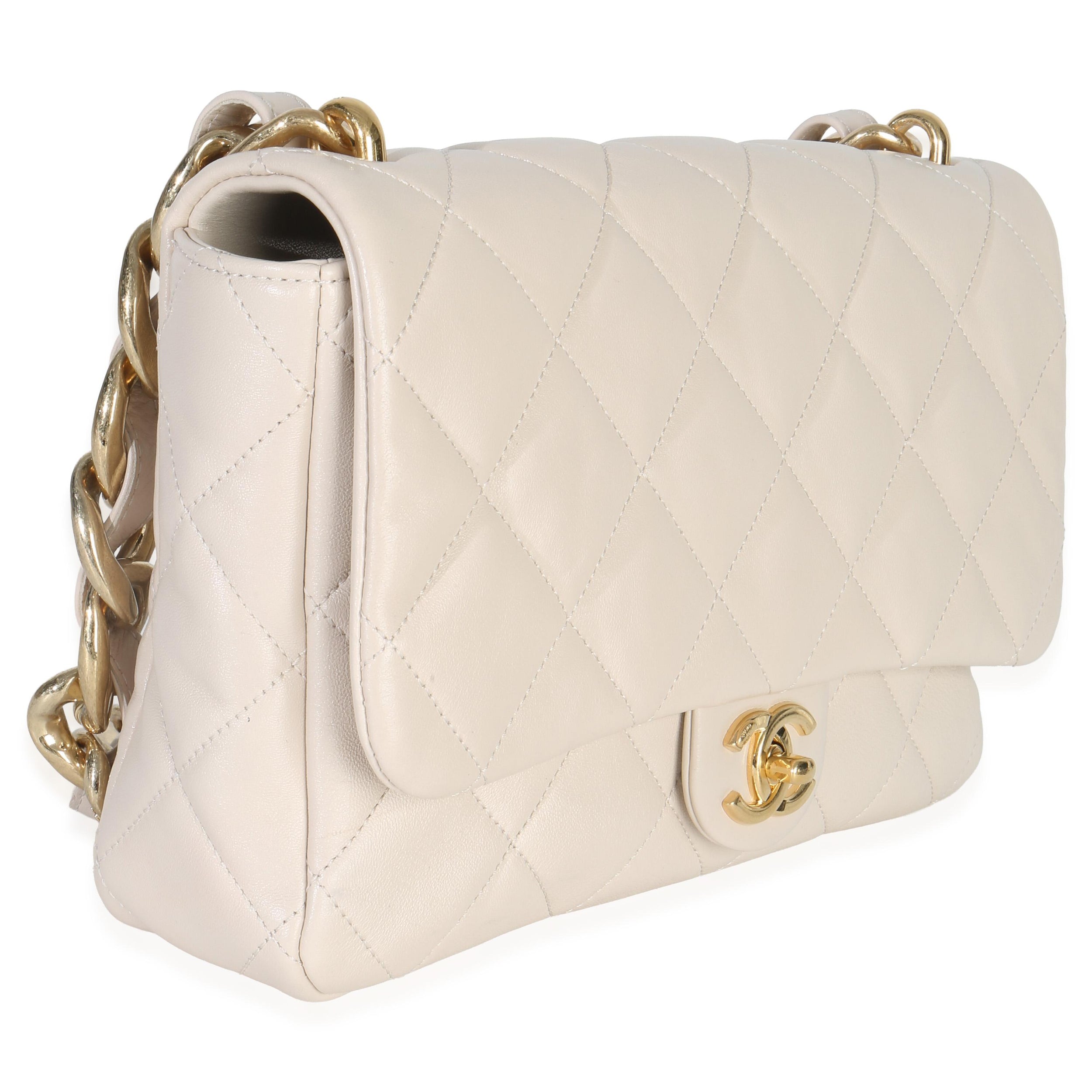 Chanel Quilted Lambskin Large Funky Town Flap Bag