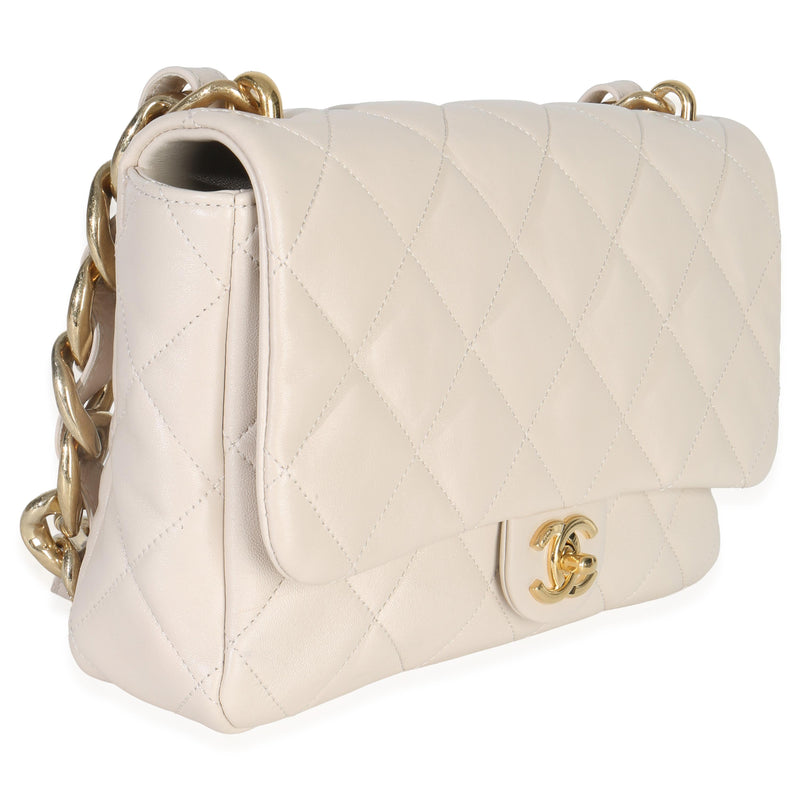 Chanel Quilted Lambskin Large Funky Town Flap Bag
