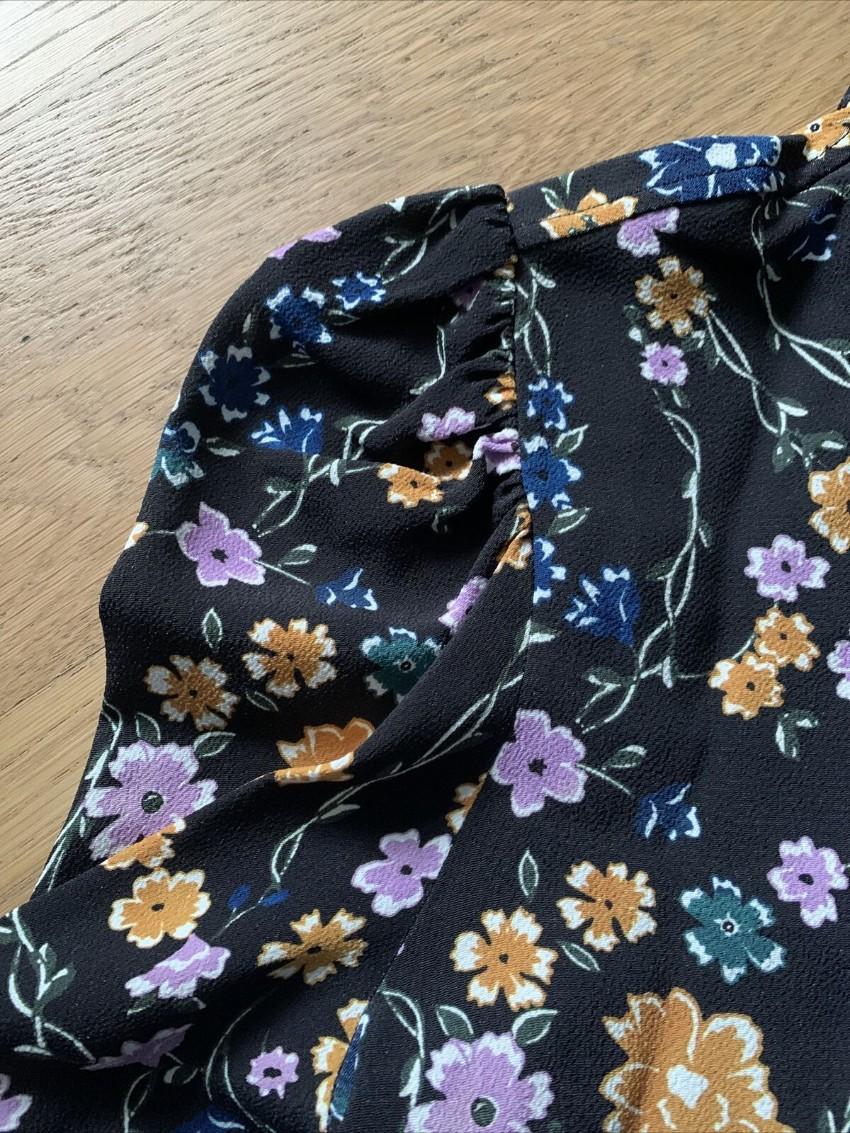 See by Chloe floral print puff sleeve blouse