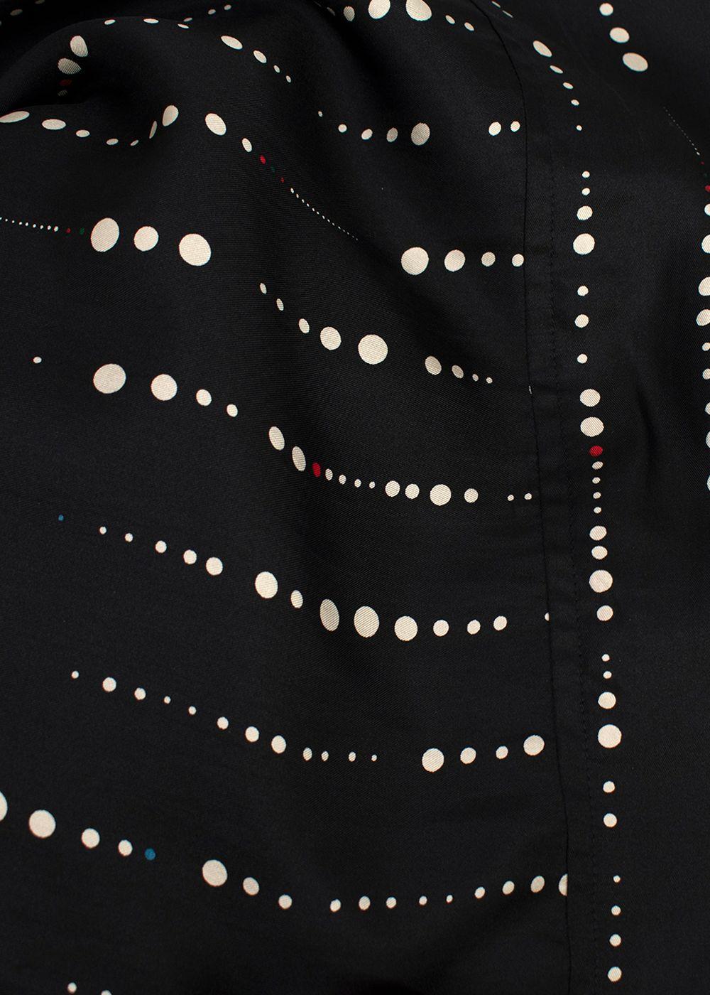 Isabel Marant Gemma Polka Dot Black Silk Blouse