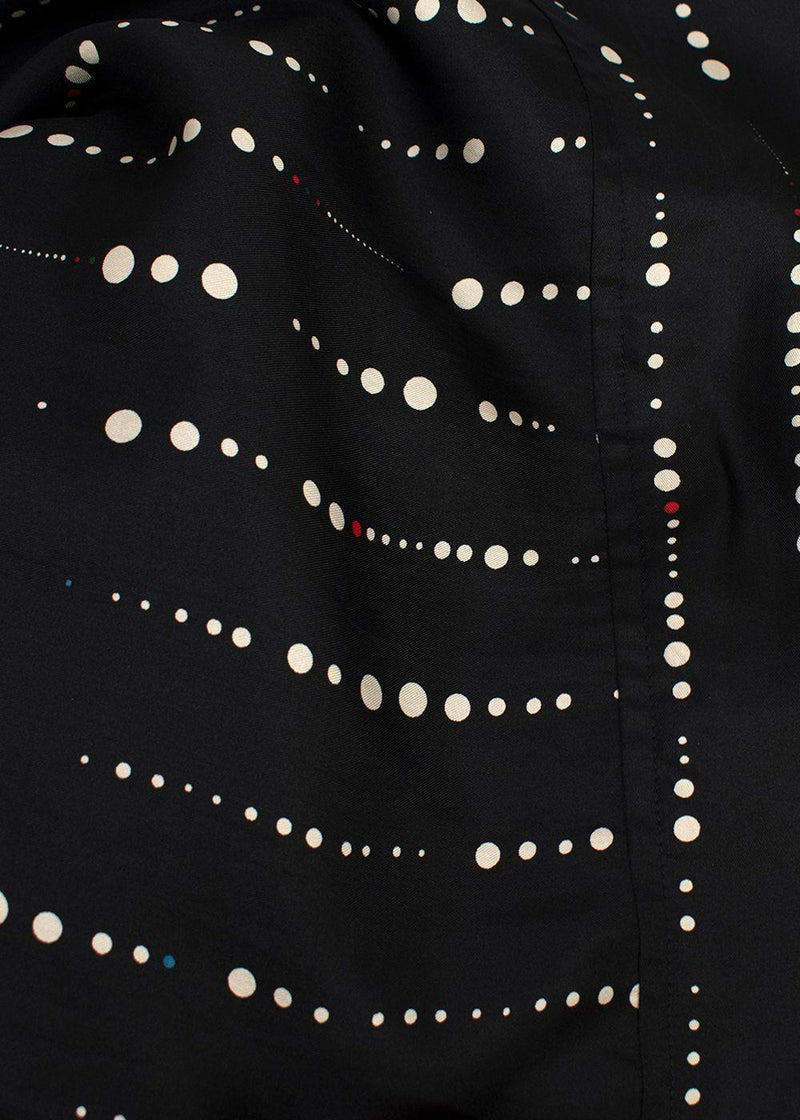 Isabel Marant Gemma Polka Dot Black Silk Blouse