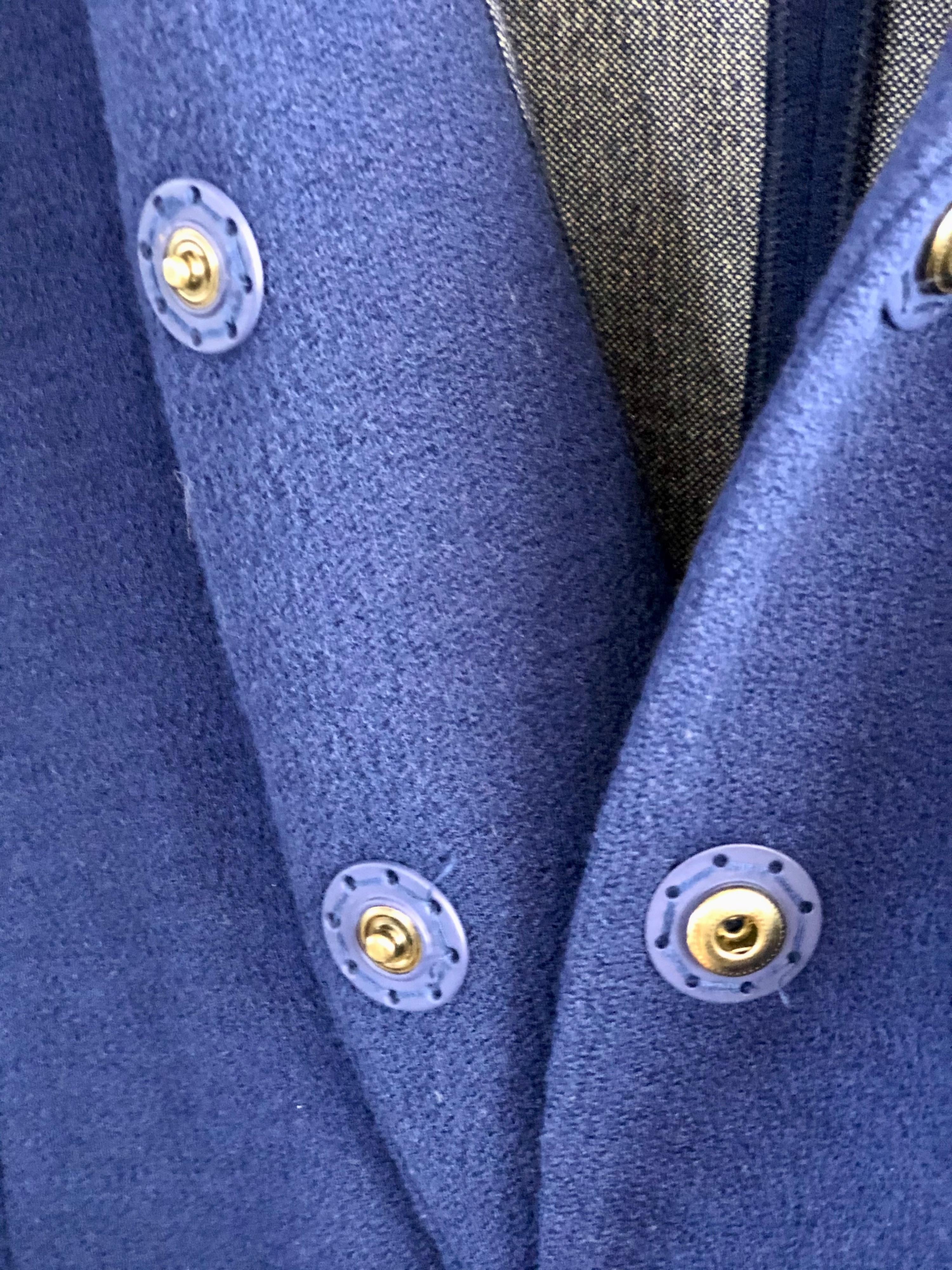 Collezioni Blue Lightweight Wool Blend Blazer