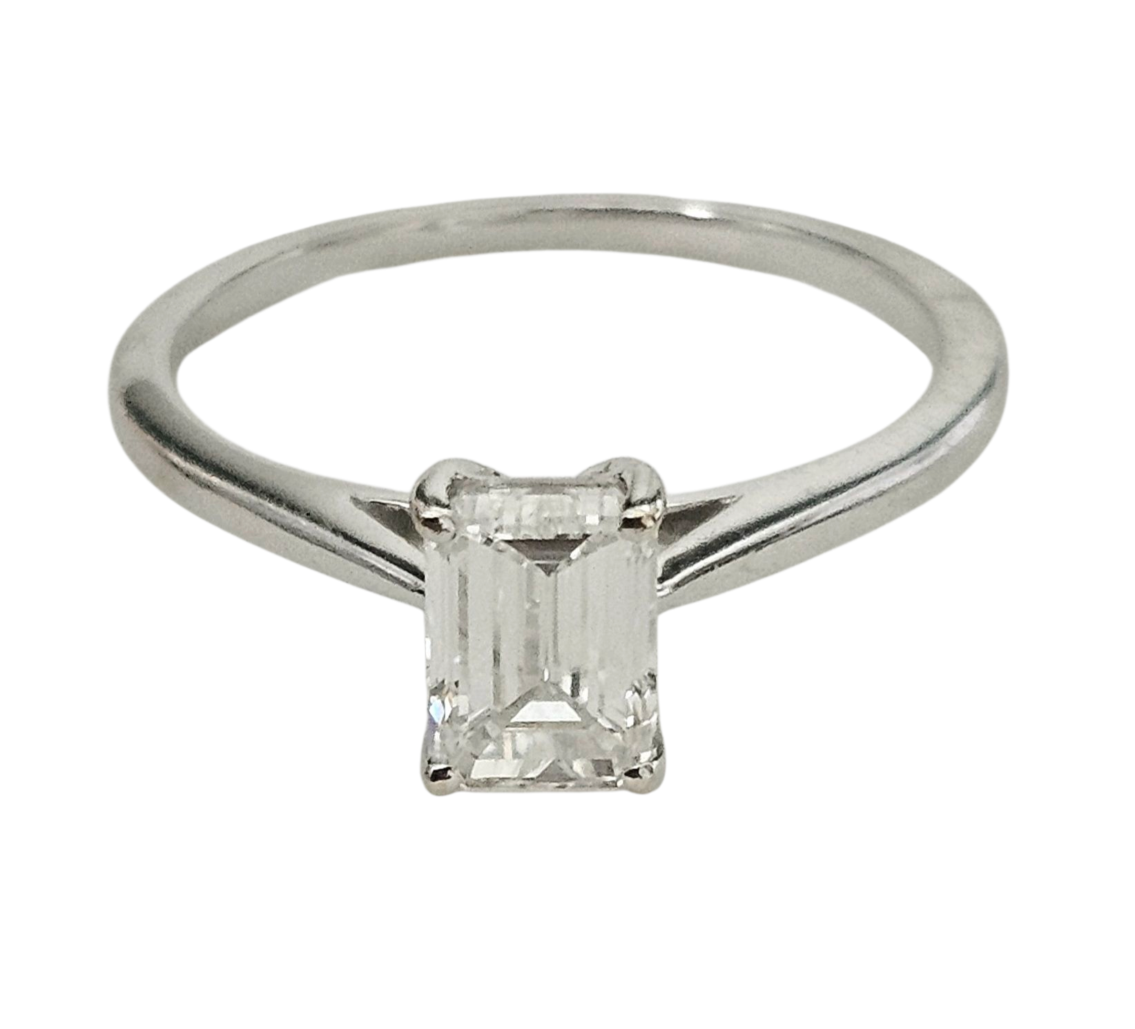 Bespoke Lab Grown White Gold 1 Carat Diamond Ring