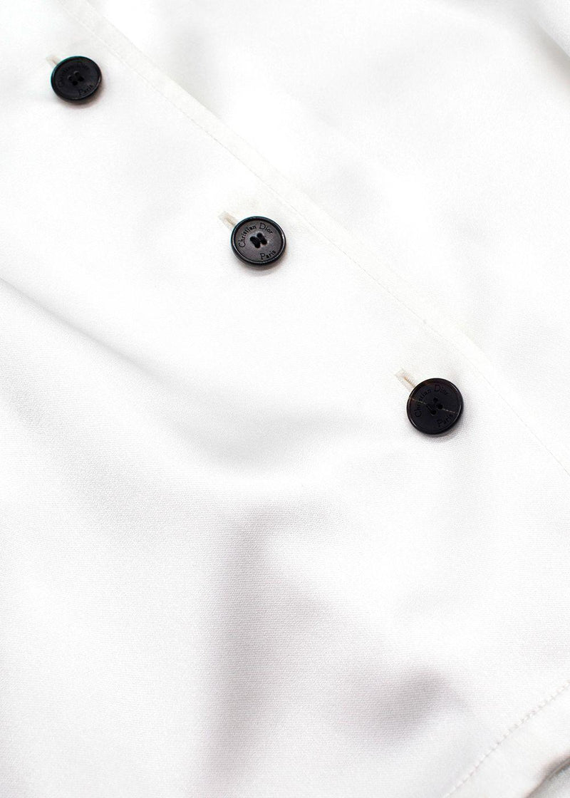 Dior Vibe Black and White Bowling Shirt