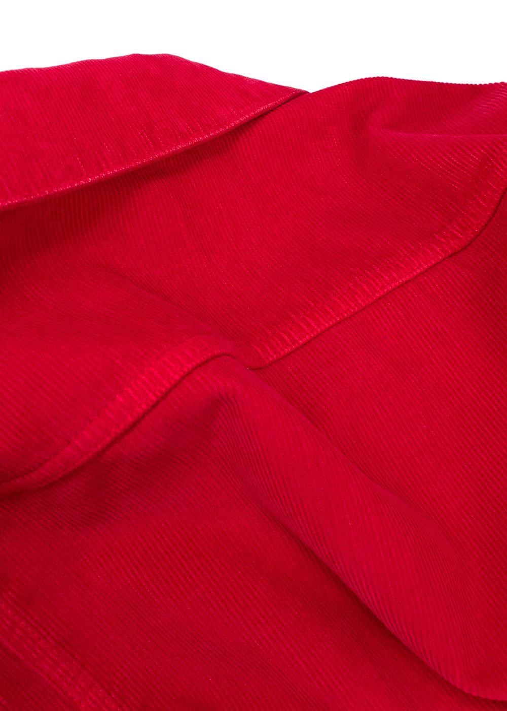 Dior Red & Pink Velvet Corduroy Tie-dye Jacket