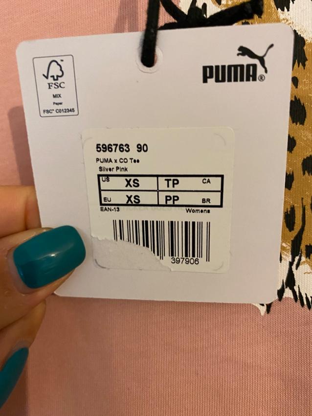 Charlotte Olympia x Puma Pink Cotton T-Shirt