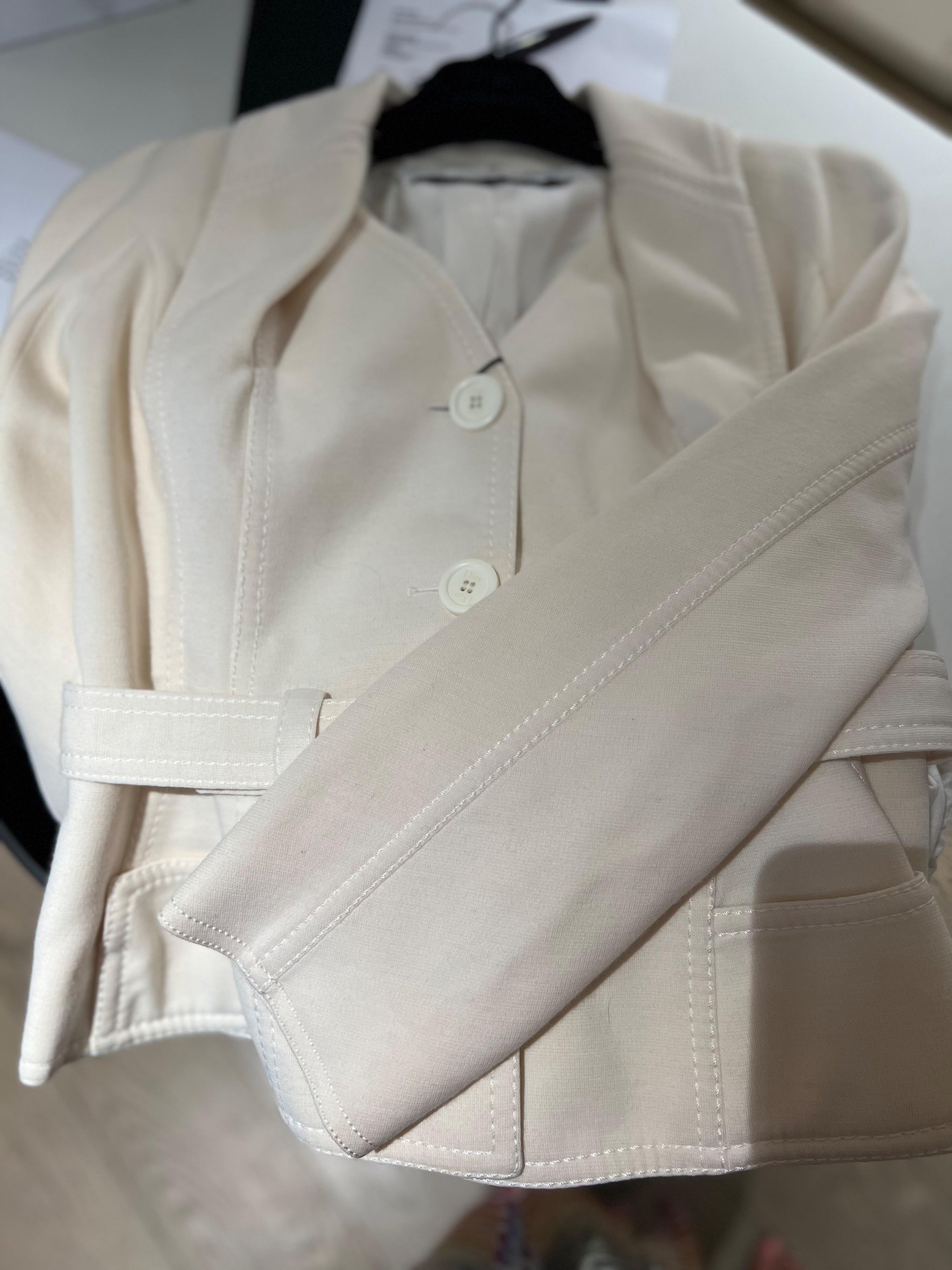 Christian Dior Boutique Cream Tailored Jacket