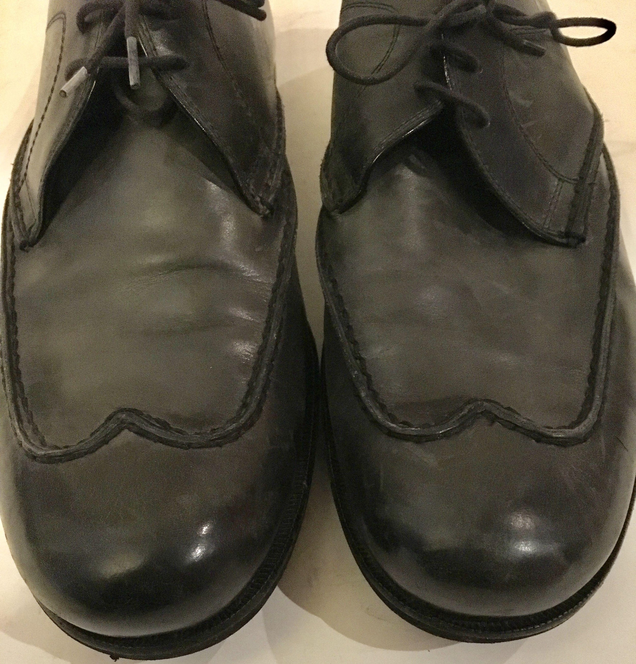 Bottega Veneta  black mens brogues