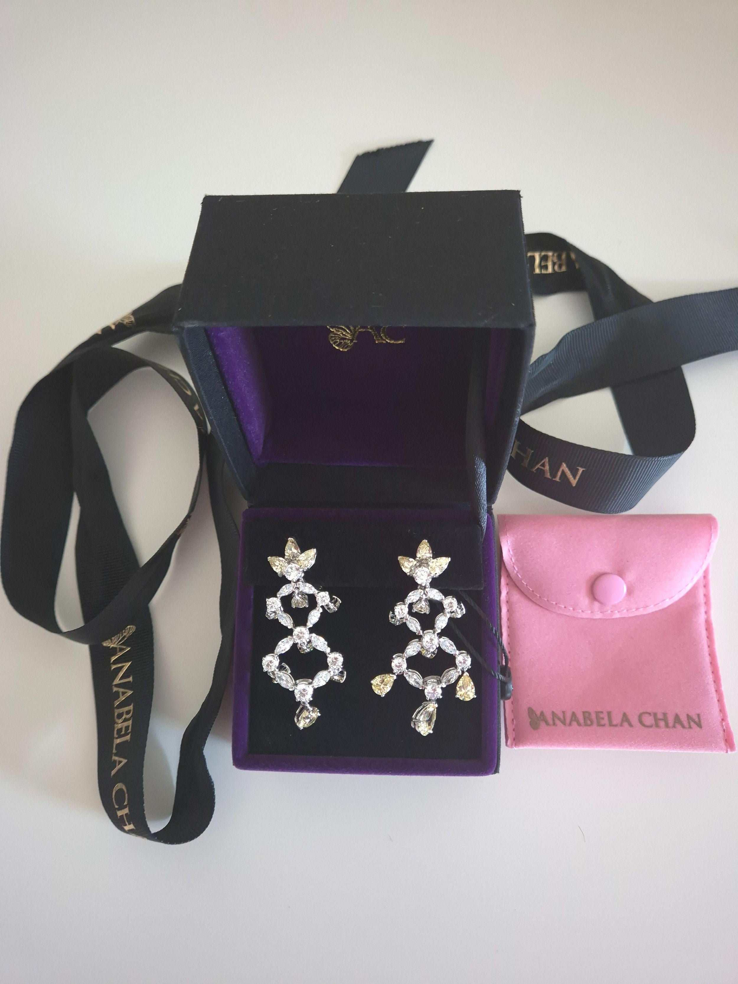 Anabela Chan Canary Chandelier Earrings