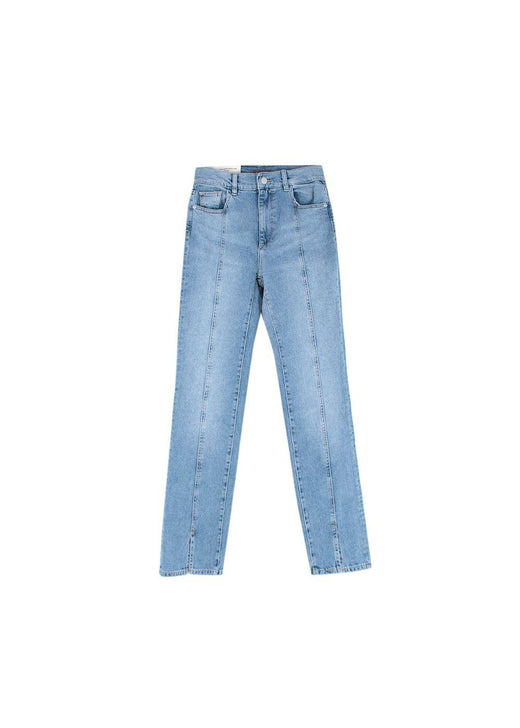 Vintage wash denim Patti straight leg jeans
