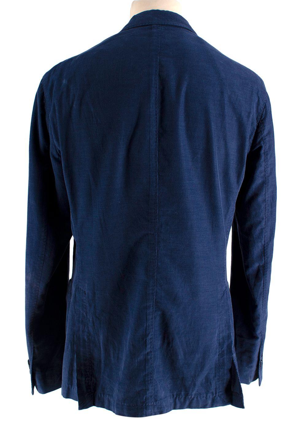 Boglioli Blue Cord Jacket / Blazer