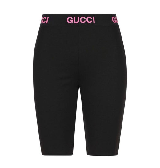 Gucci Black Technical Jersey Cycling Shorts