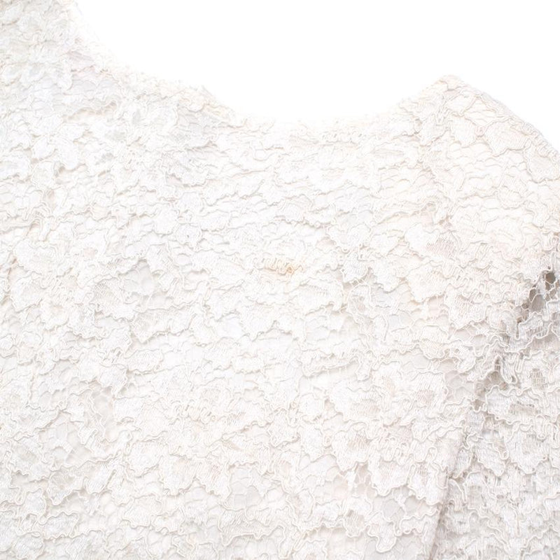 Romiga Ivory Lace Long Sleeve Top