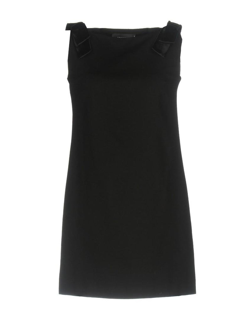 DSQUARED2 silk bow-embellished short jersey dress