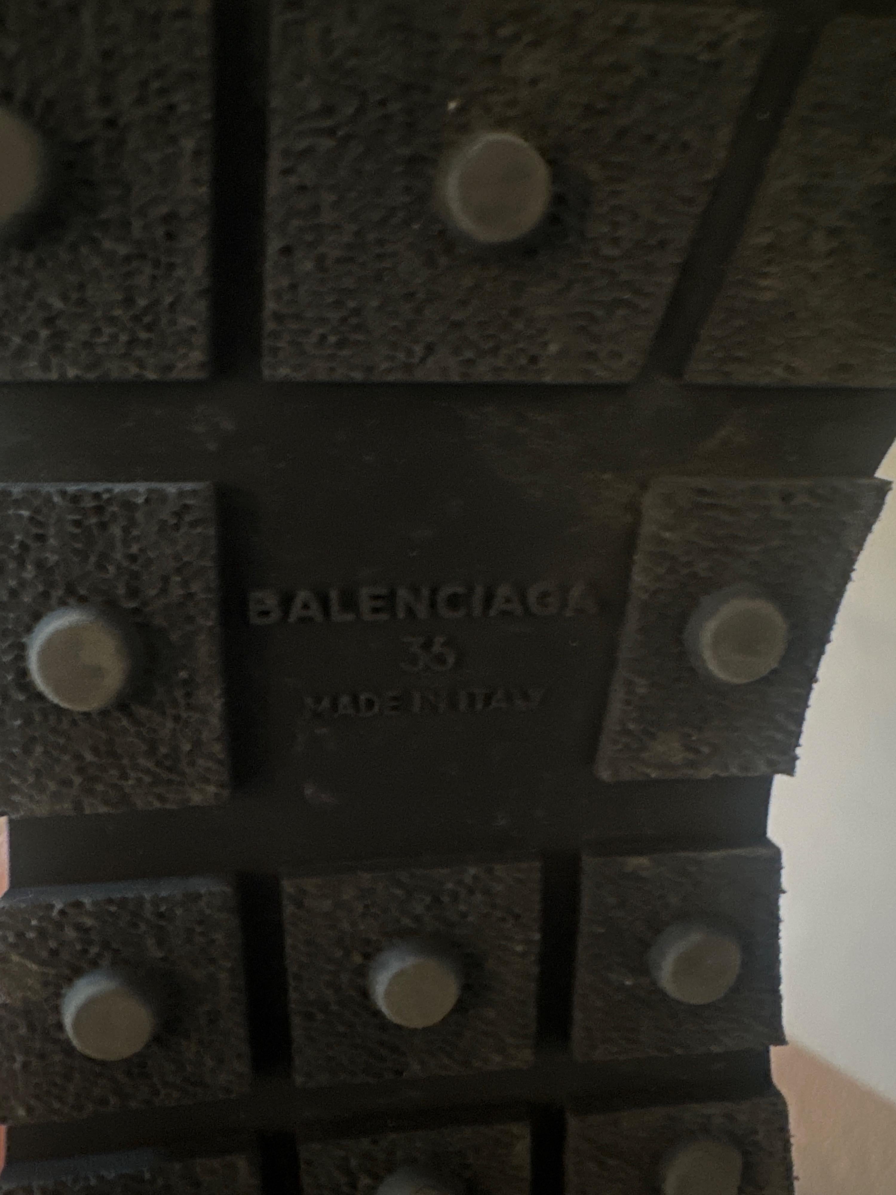 Balenciaga Black Race Runner Sneakers
