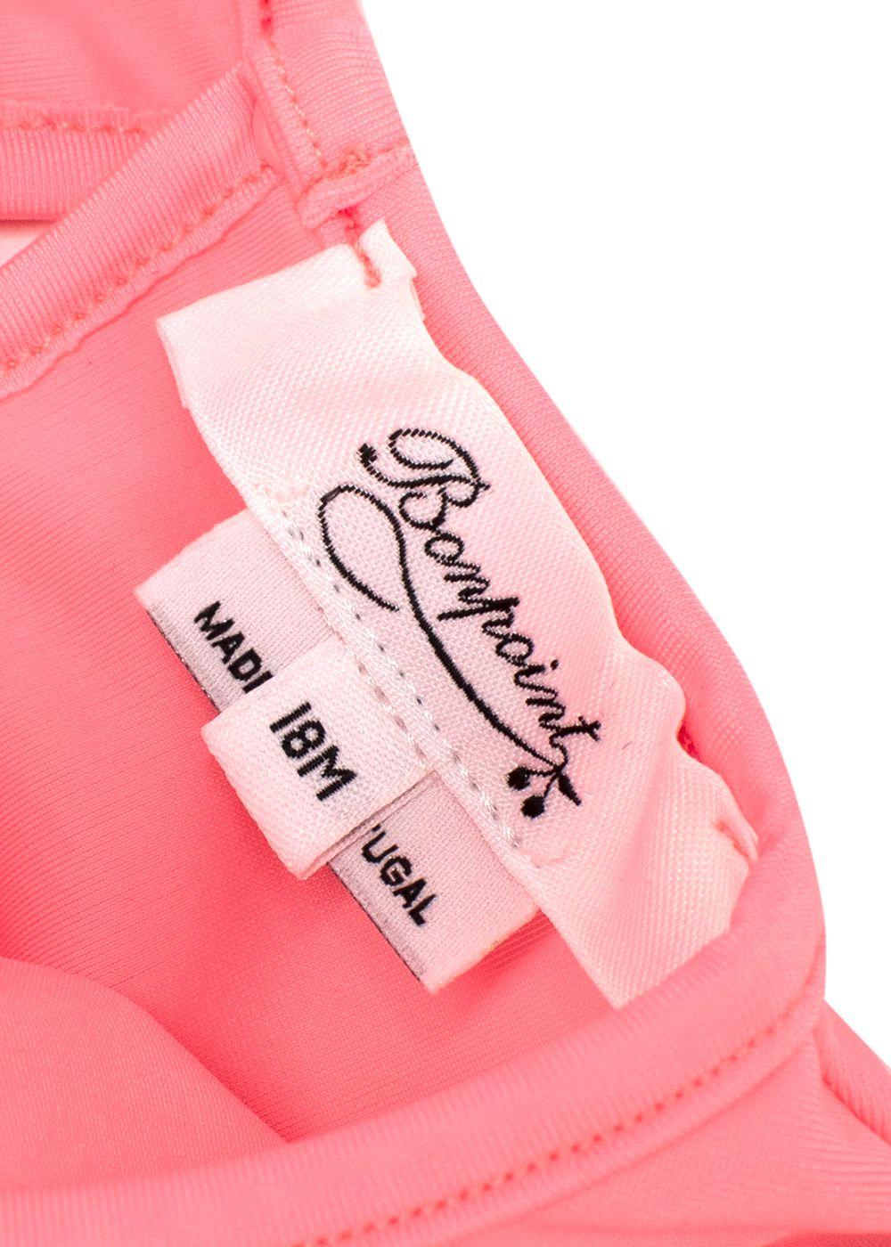 Bonpoint Pink Cherry Baby Swimsuit 2 Piece Set