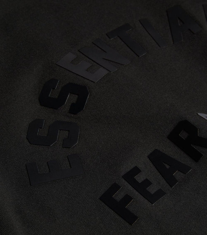 Fear Of God Essentials Black Logo Sweatshirt