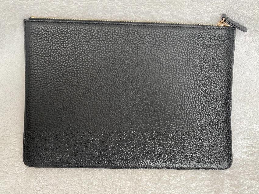 Ermanno Scervino Black Leather Pouch