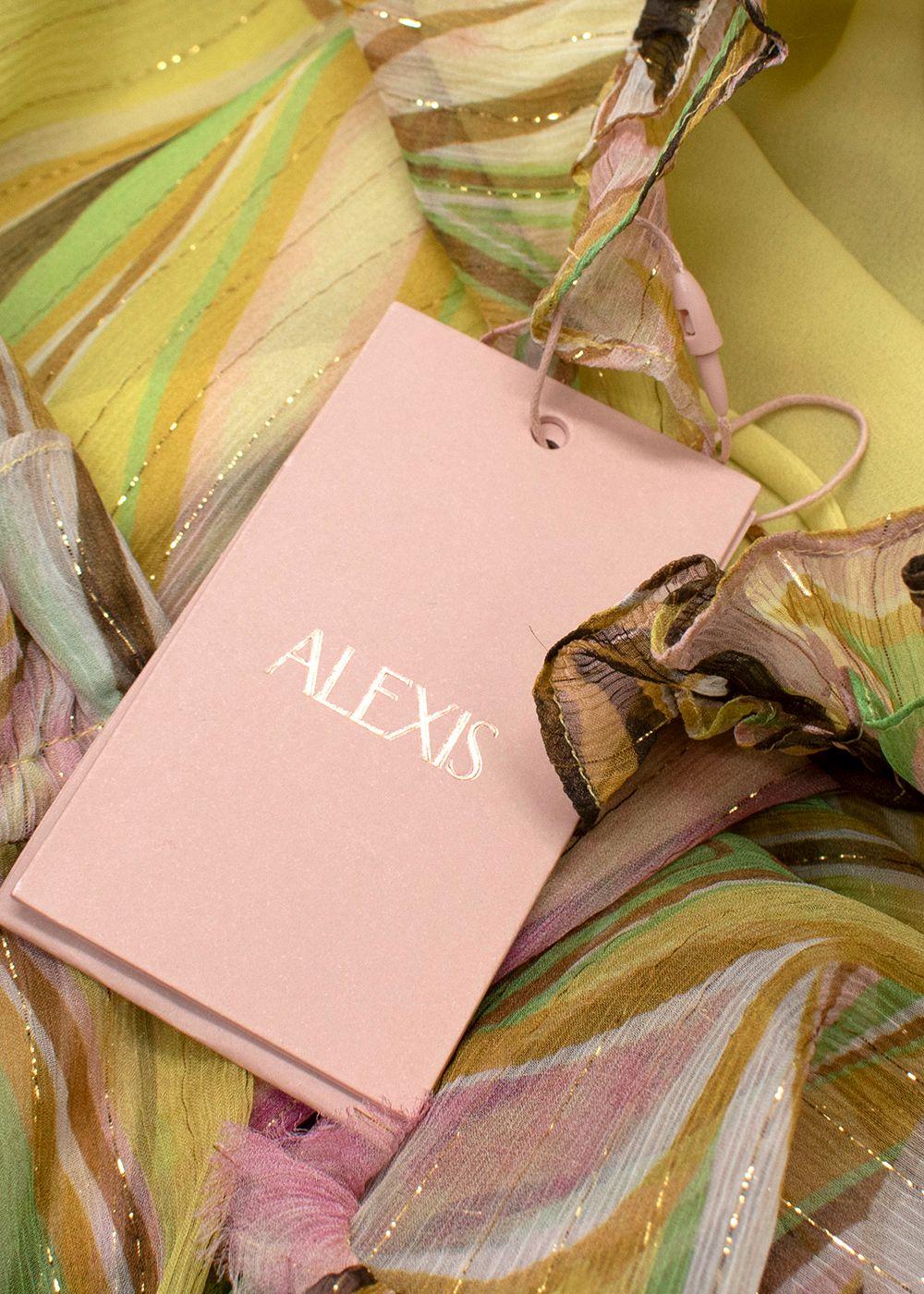Alexis Golden Ethereal Paris Dress