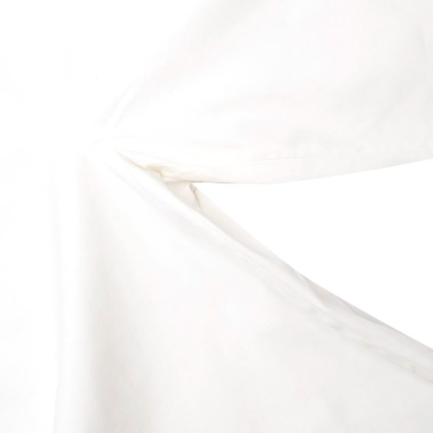 Escada Sport White Cropped Trousers