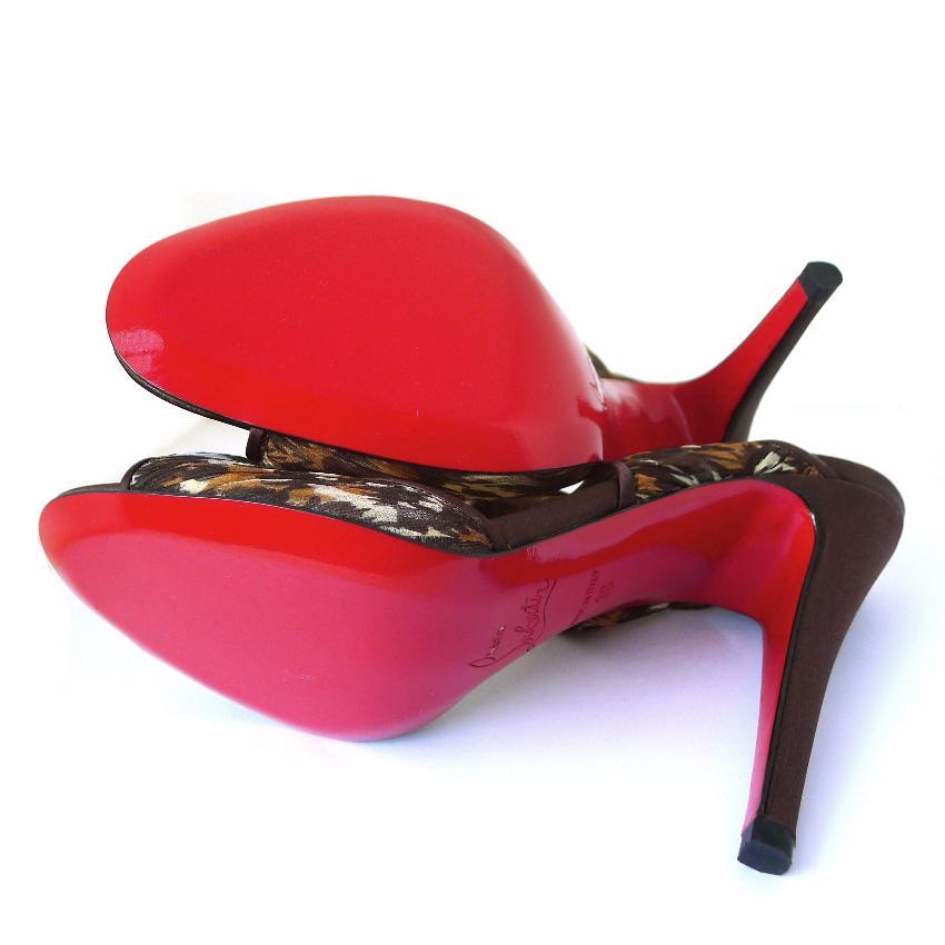 Christian Louboutin Miss Chief Safari Sandals