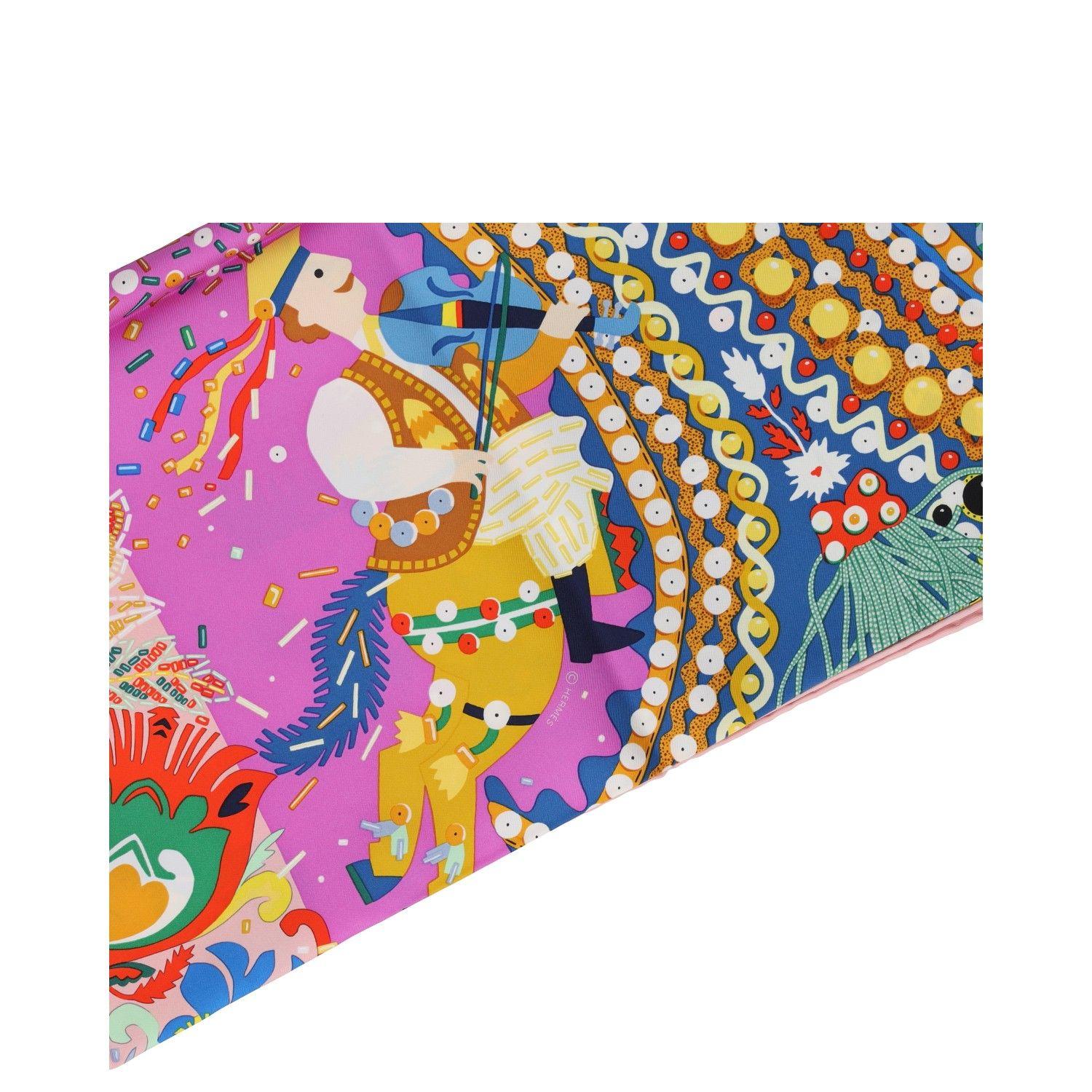 Hermes Costume De Fete Scarf 90
