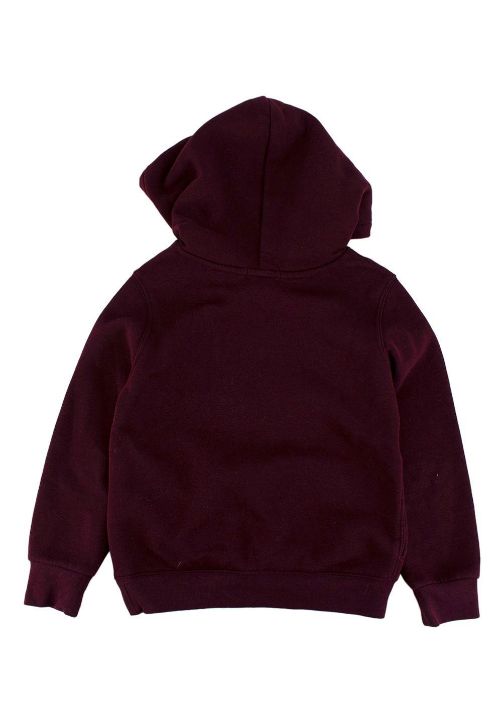 Polo Ralph Lauren Kids Burgundy Logo Hoodie