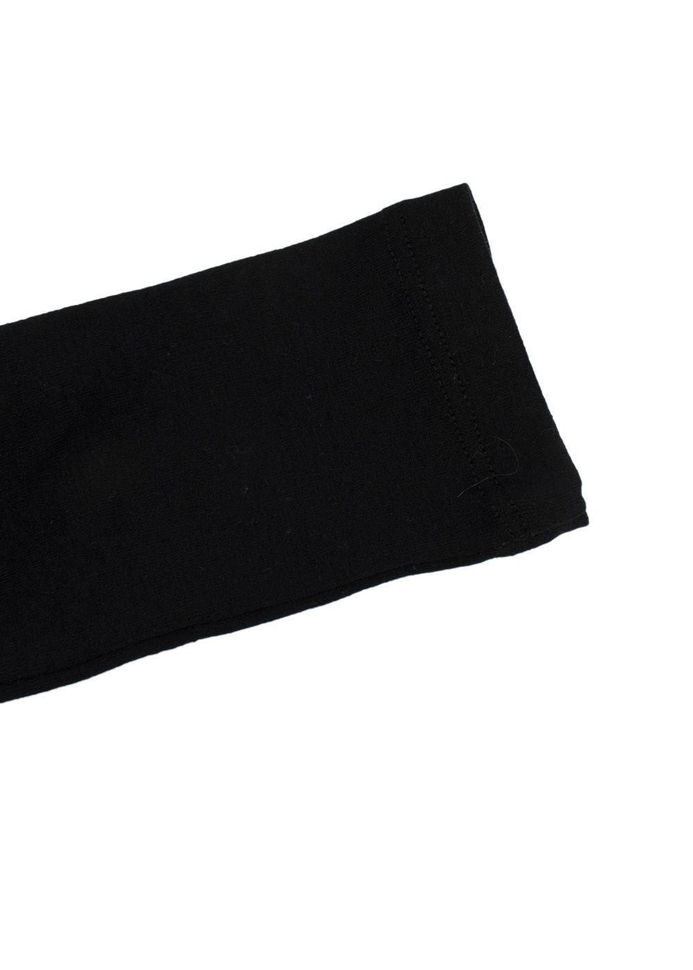 Raey Cotton Jersey Black Leggings