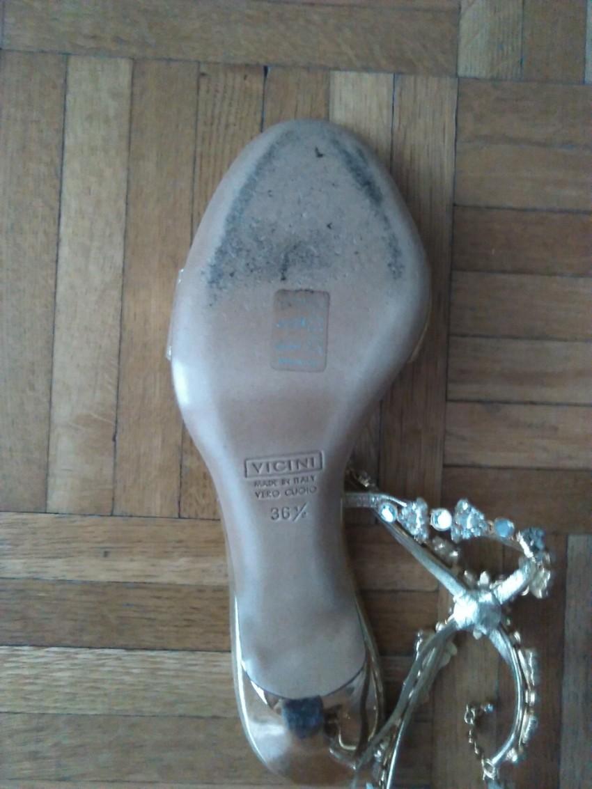 Vicini Embellished Leather Sandals