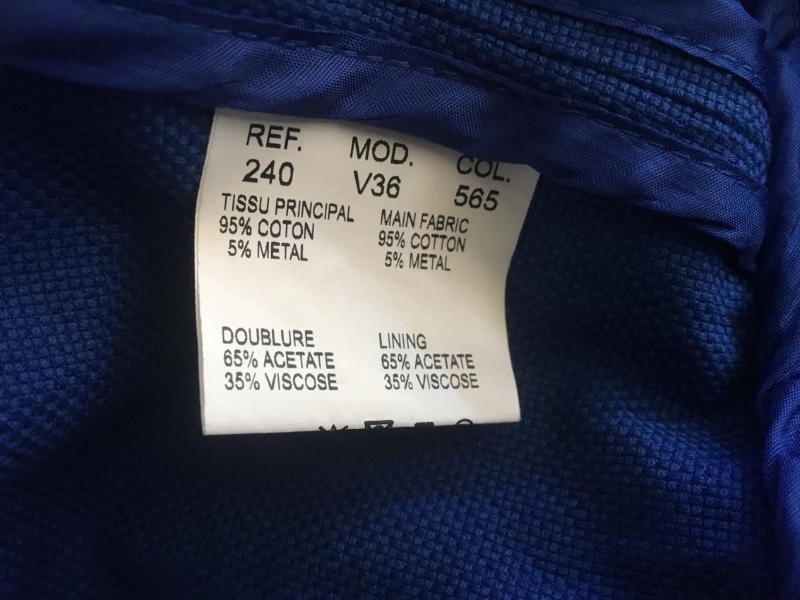 Carven Royal Blue Jacket