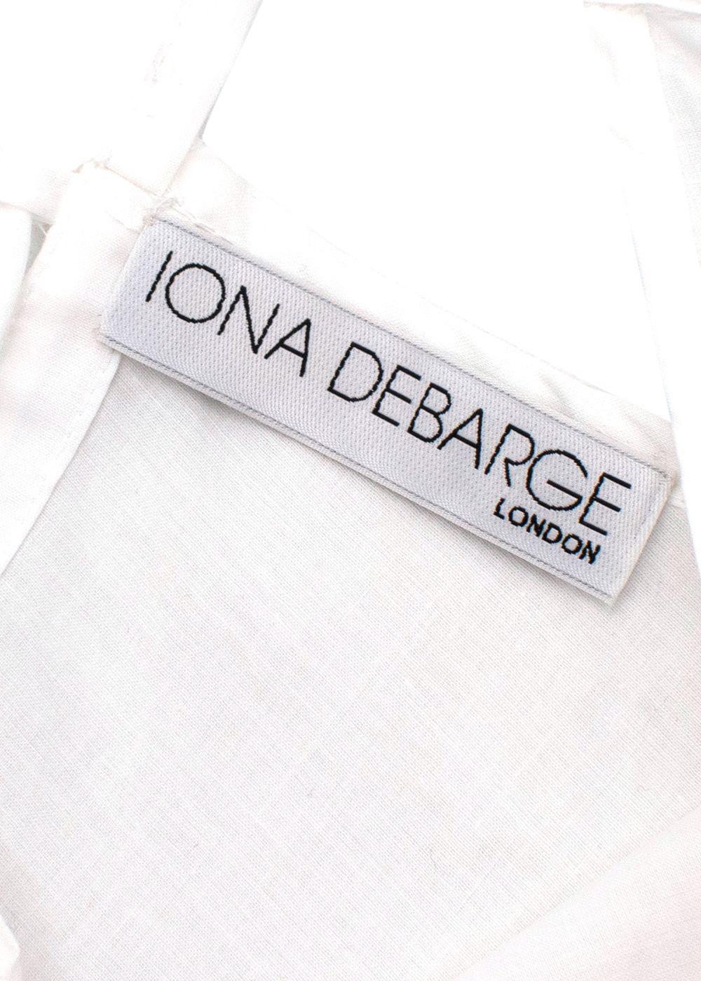 Iona Debarge White Slip Dress