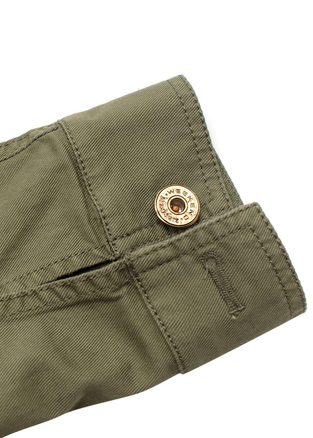 Weekend Max Mara Khaki Boiler Suit