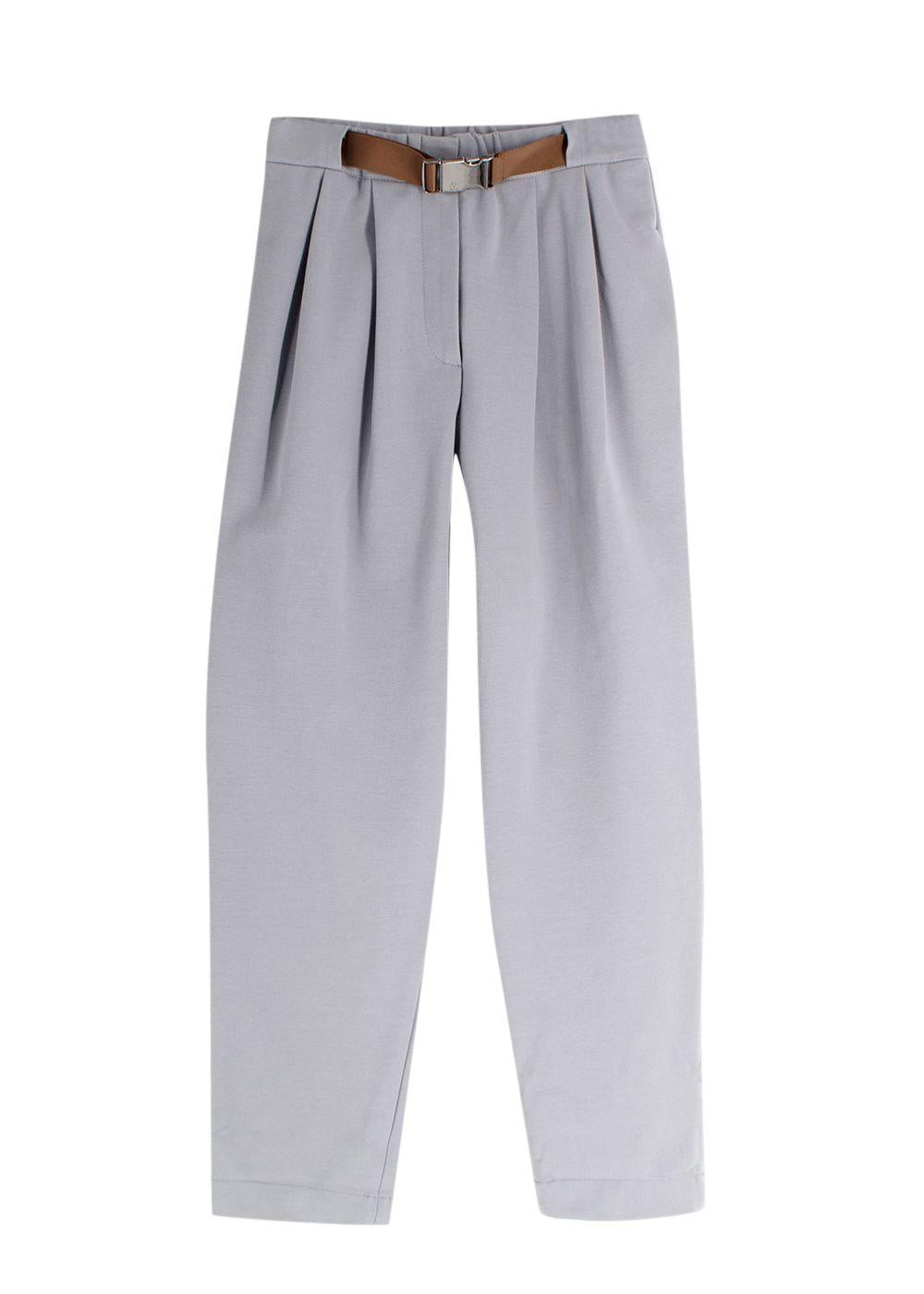 Brunello Cucinelli Grey Blazer and Trouser Two Piece Suit
