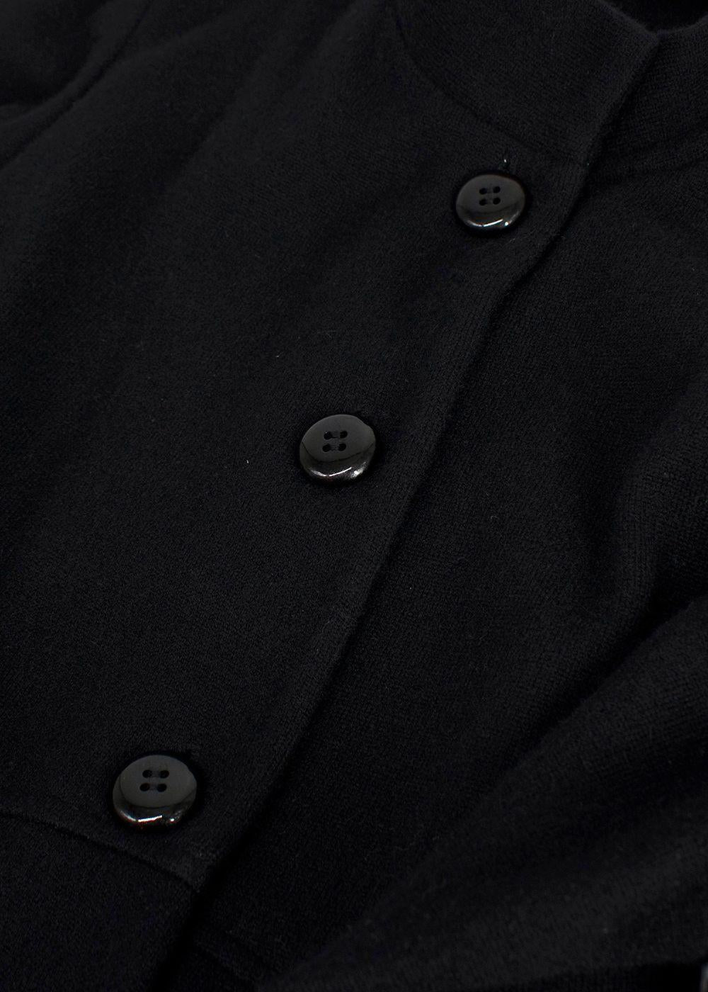 Battistoni Black Cashmere Long Coat
