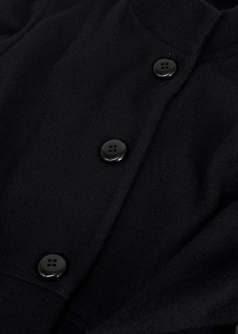 Battistoni Black Cashmere Long Coat
