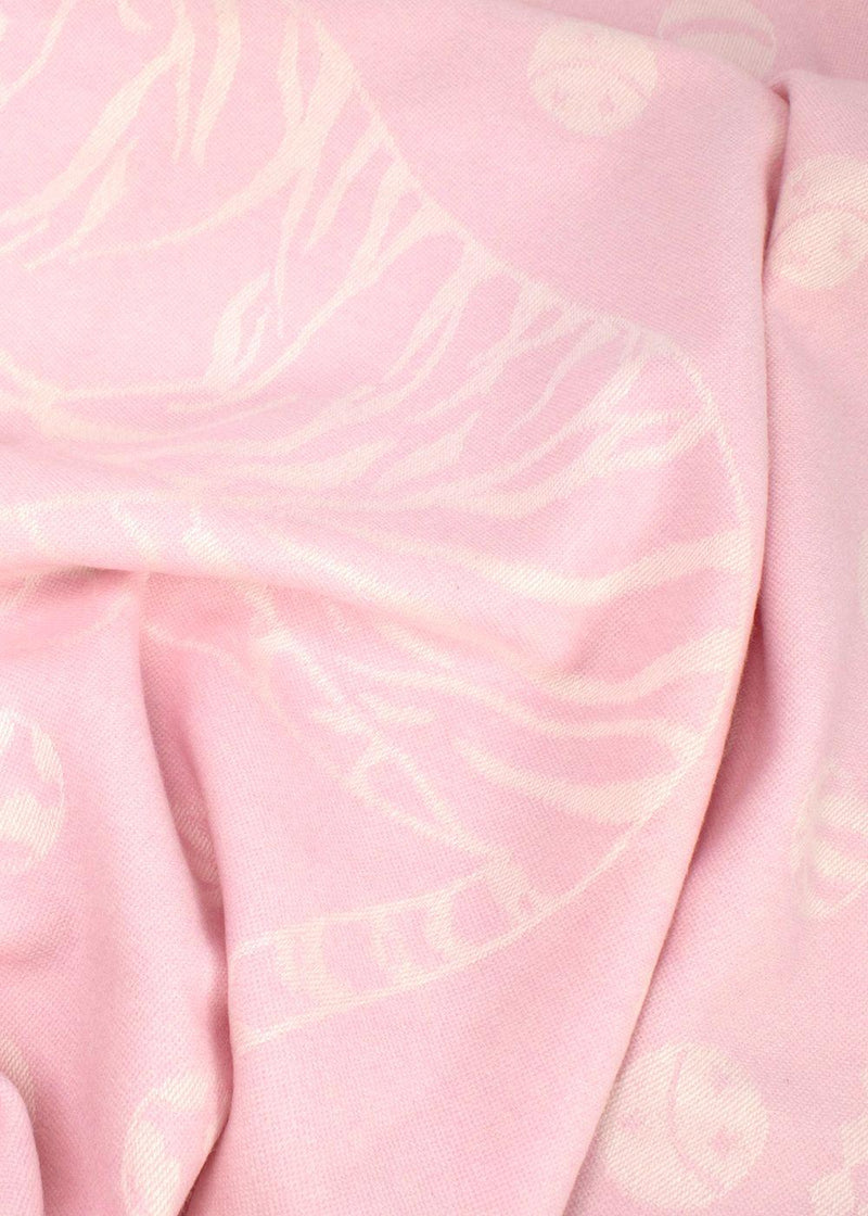 Hermes Pink "Circus Burnou" Cashmere Baby Blanket