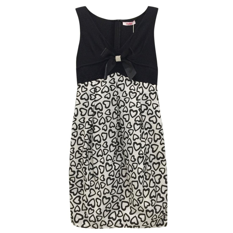 Blumarine Heart-Print Sleeveless Dress